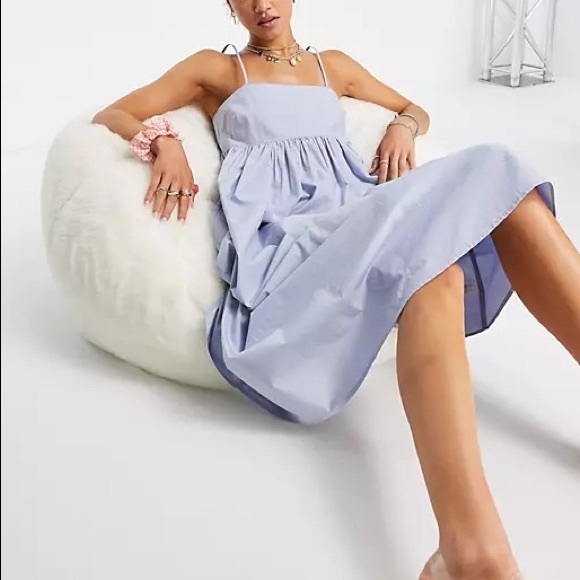 Asos collusion midi trapeze dress - Picture 2 of 3